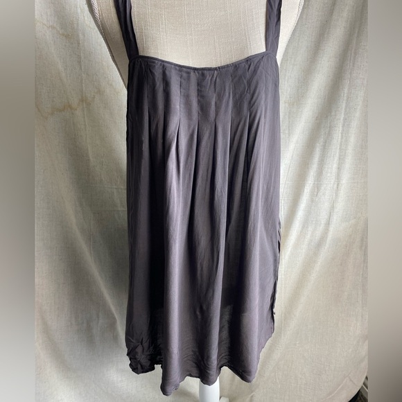 Novella Royale Gray Sleeveless Tie Sides Mini Dress NWT Size P/S - Picture 8 of 10